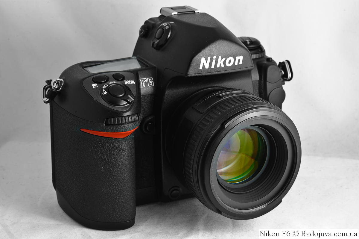 Nikon F6 с объективом Nikon AF-S Nikkor 50mm 1:1.4G SWM