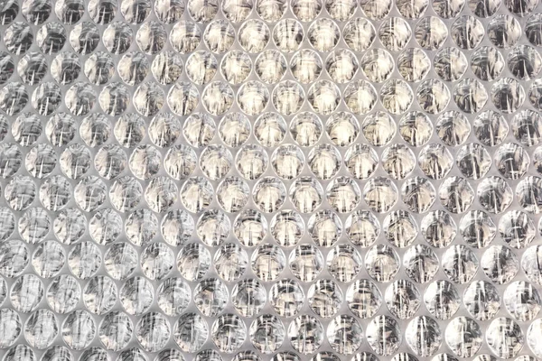 Белый пузырь обернуть упаковки или воздушные подушки фильм абстрактный Backgroun — стоковое фото